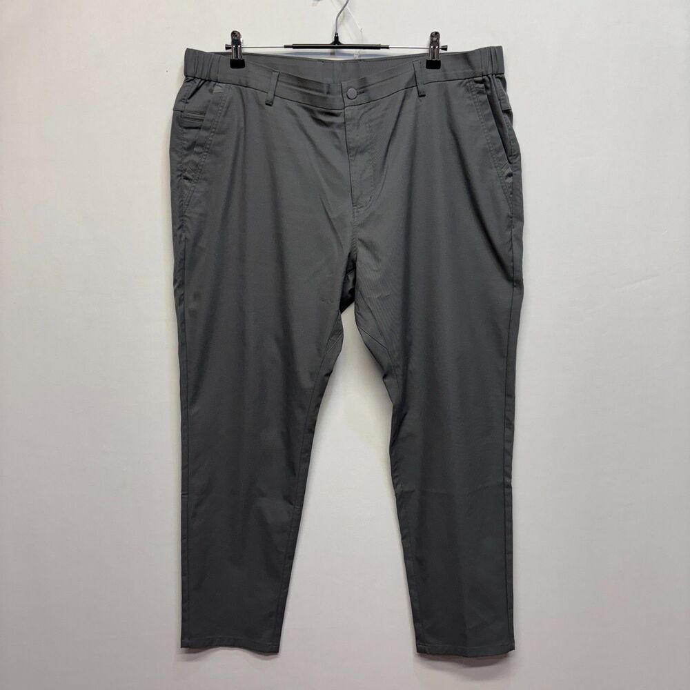 Jack Archer Men Jetsetter Tech Performance Chino Pants 40x30 Charcoal C094 -29